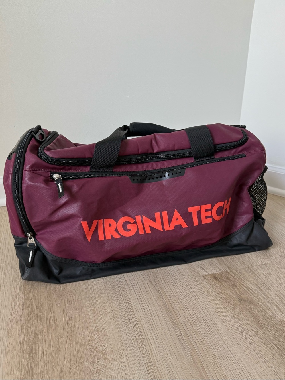 Nike Virginia Tech Hokies Travel Duffel Bag
